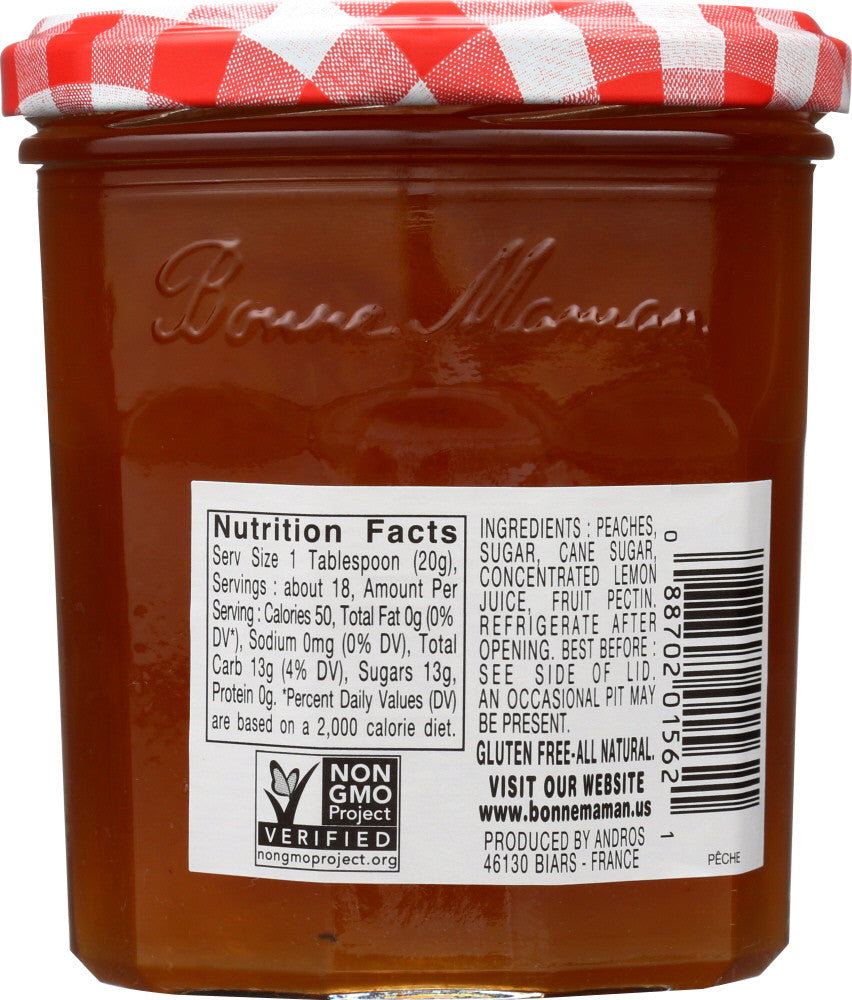 Bonne Maman Peach Preserves (6x13Oz)-2