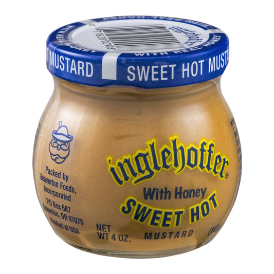 Inglehoffer Sweet Hot Mustard (12x4OZ )-1