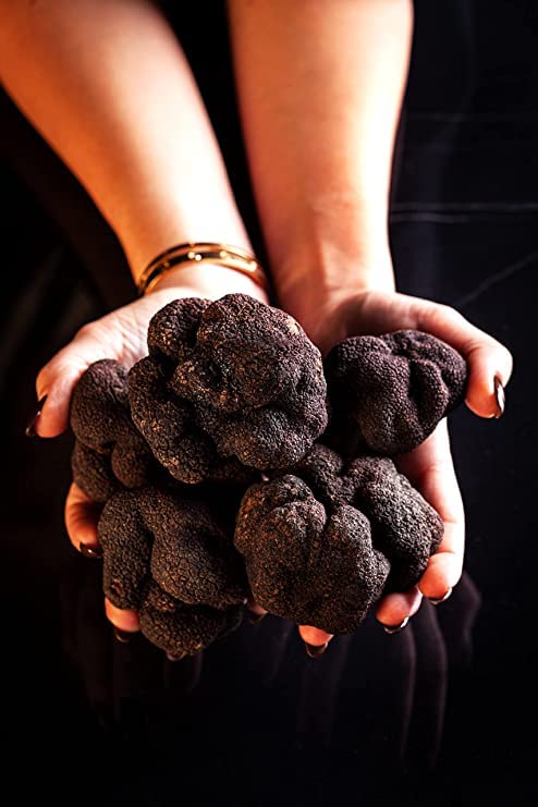 La Rustichella - Whole Black Truffles 35gr - 100% Made in Italy | Vegan, Gluten-Free, Cholesterol-Free