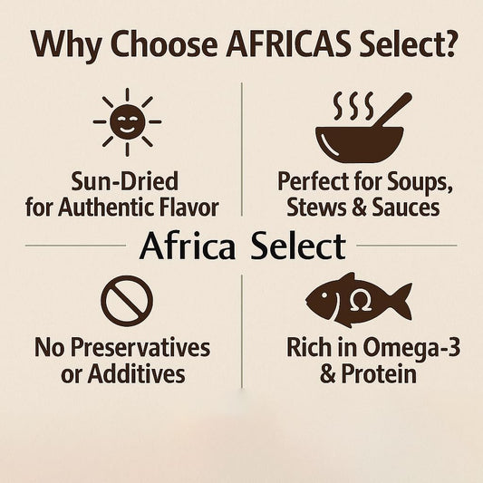 Africa Select 2 pack of Dried Barracuda Fillet 2x 80g | Wild-Caught Fish Snack | Rich in Protein | Traditional African Delicacy 160G