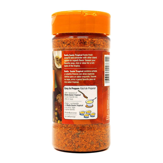 Badia Sazon Tropical With Coriander And Annato, 6.75 oz