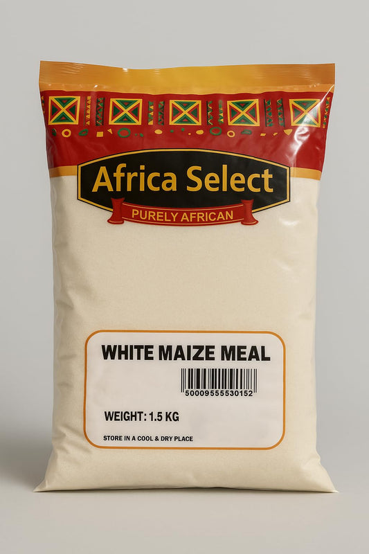 Africa Select White Maize Meal 1.5kg | Premium Maize Flour for Sadza, Ugali, Nshima & Traditional African Dishes