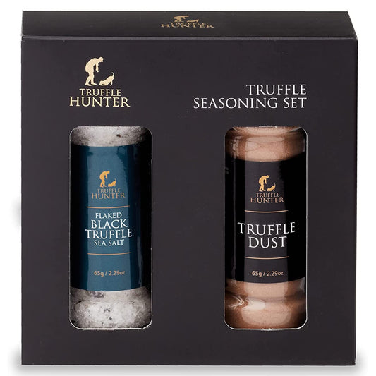 TruffleHunter - Black Truffle Dust - Umami Seasoning - Gourmet Condiments - 65g