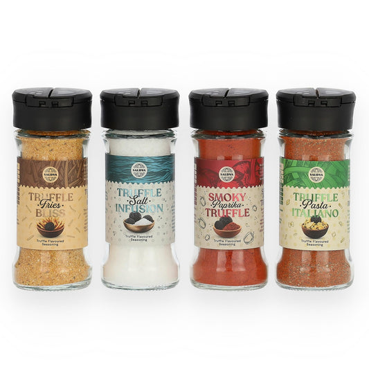 Premium Truffle Steak & BBQ Rub – Limited Edition Gourmet Seasoning – Infused with Truffles for Luxurious Flavour – Unique Blend of Spices - Large Jar (200g)