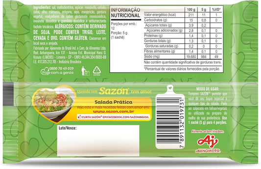 Tempero Saladas - SAZÓN - 60g