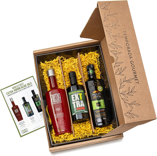 World's Best Olive Oils London IOOC 2025 - Gift box 3x500 ml.