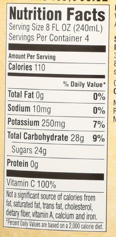 OG2 S.C. APPLE JUICE ( 6 X 32 OZ )-1