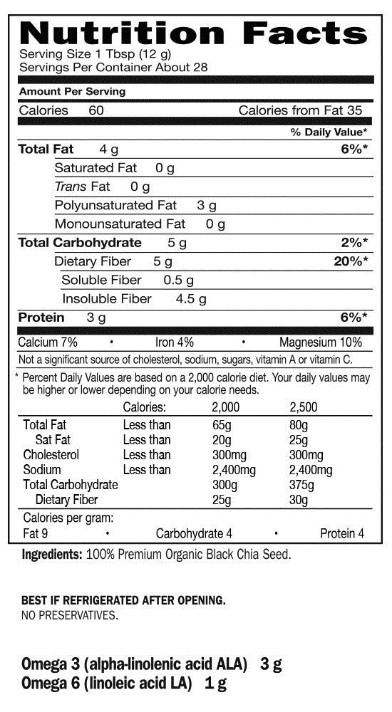 OG1 GOL SEEDS CHIA ( 1 X 12 OZ )-1