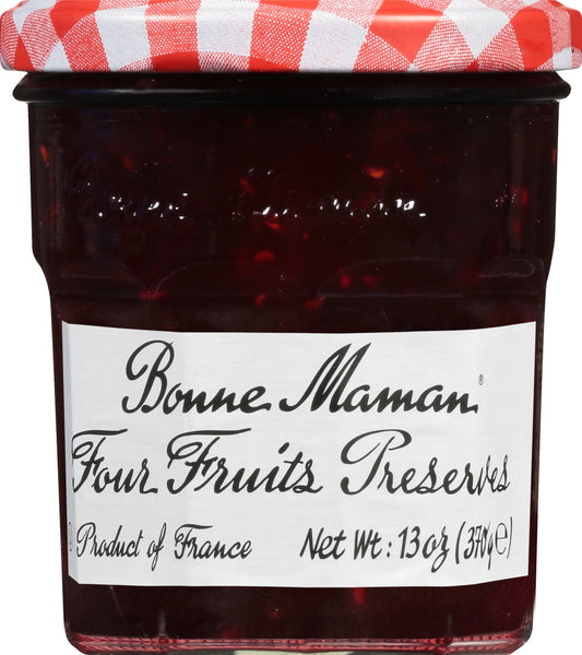 Bonne Maman Four Fruit Preserves (6x13Oz)-1