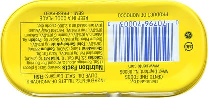 Cento Flat Fillets of Anchovies in Olive Oil (25x2 OZ)-2