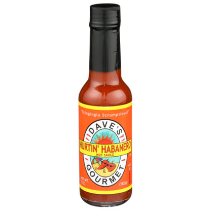 Dave's Gourmet Hurtin' Habanero Sauce (12x5Oz)-0