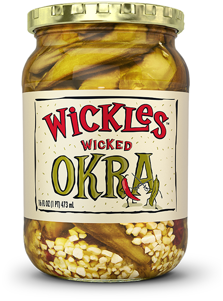 WICKLES WICKED OKRA ( 6 X 16 OZ   )-0
