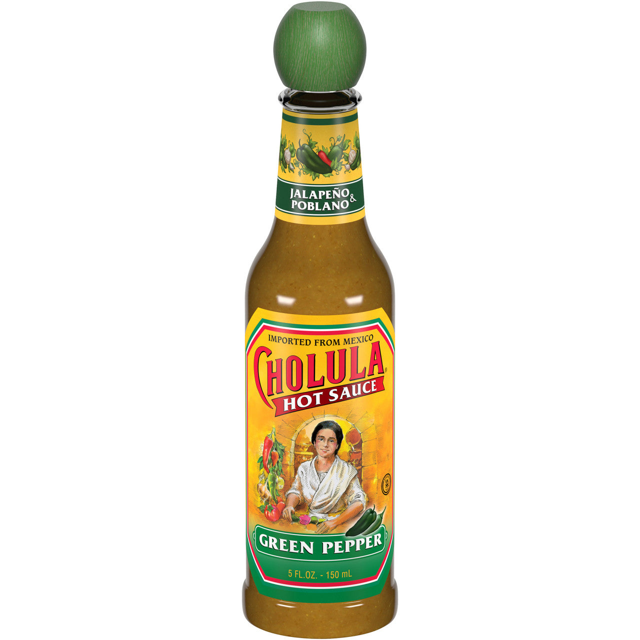 CHOLULA GRN PPR HOT SCE ( 12 X 5 OZ   )-0