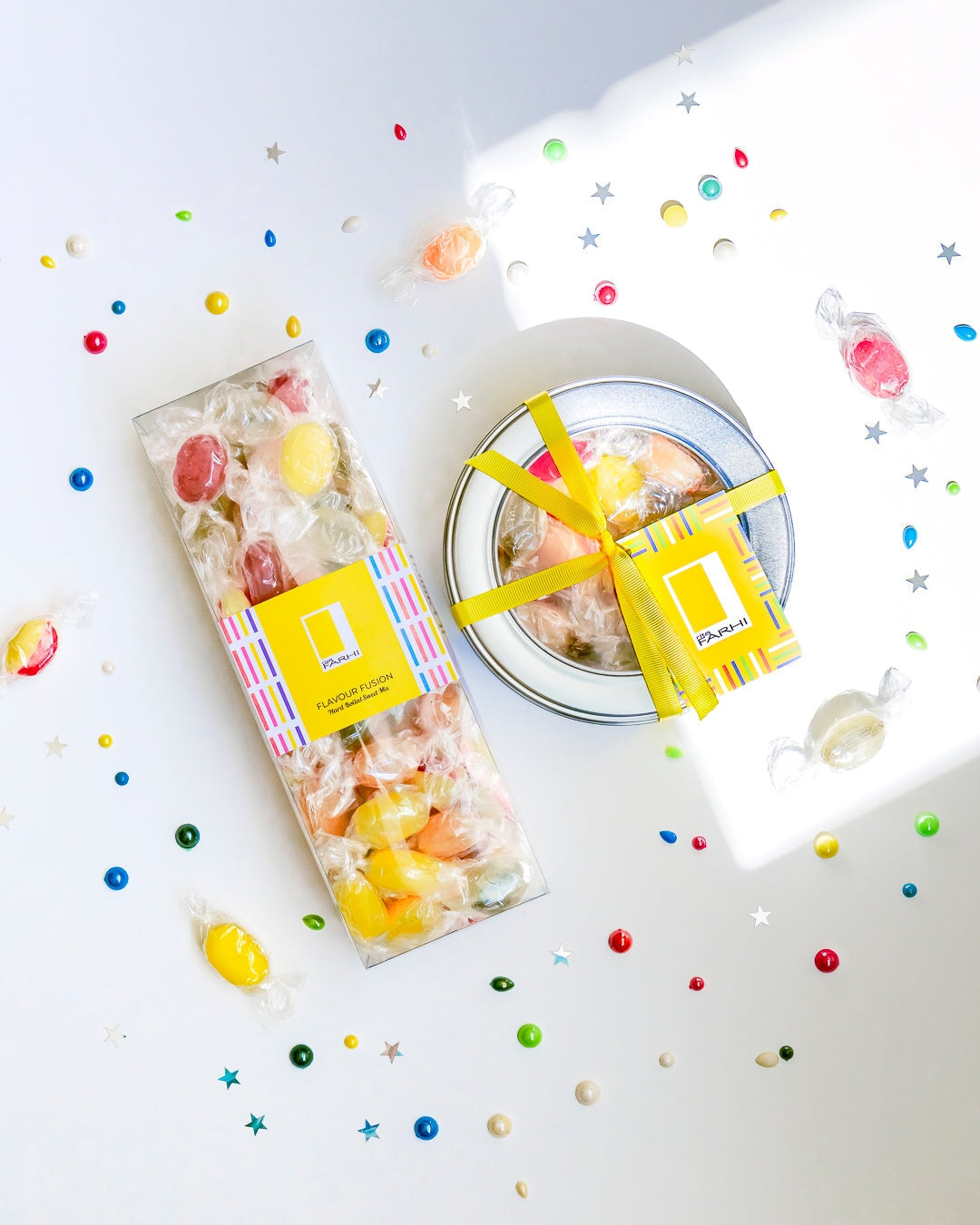 Hard Boiled Sweet Mix 300g in a tin-1