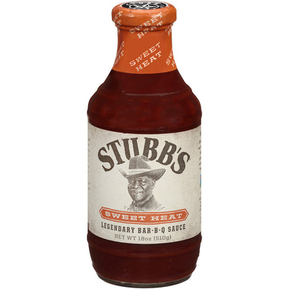 Stubbs Bbq Sauce Sweet Heat (6x18OZ )-0