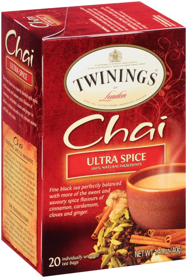 Twinings Ultra Spice Chai (6x20 CT)-1