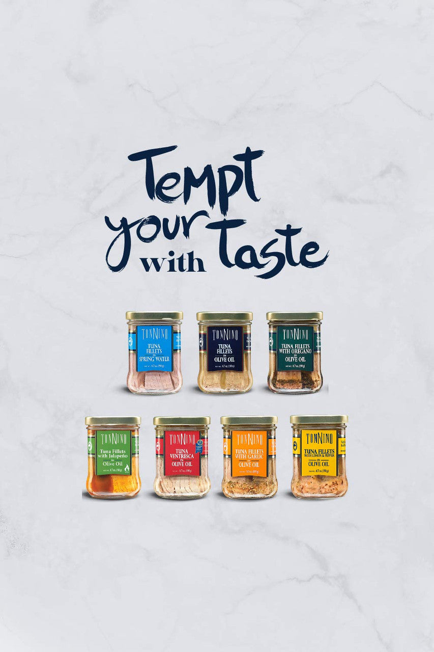 Tonnino Tuna Fillets In Spring Water (6x6.7 OZ)-4