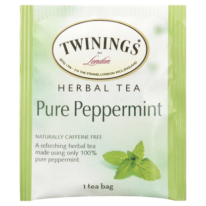Twinings Pure Peppermint Tea (6x20 Bag)-16