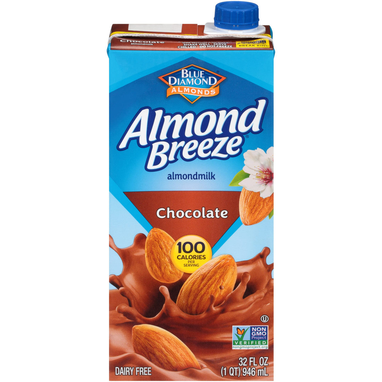 Blue Diamond Chocolate Almond Breeze (12x32 Oz)-0