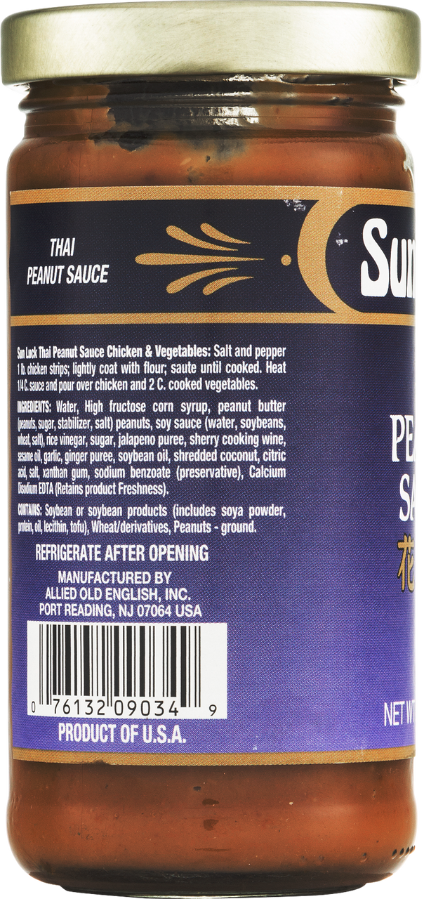 Sun Luck Thai Peanut Sauce (1x7OZ )-6