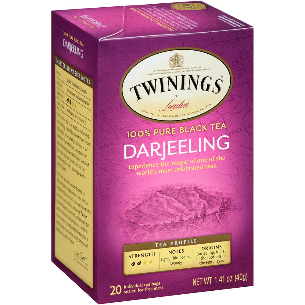 Twinings Darjeeling Tea (6x20 Bag)-1