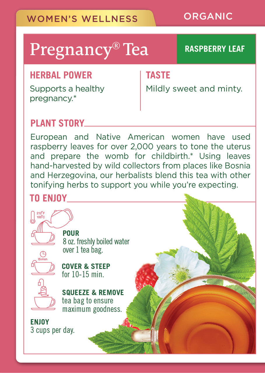 Traditional Medicinals Pregnancy Herb Tea (6x16 Bag)-1