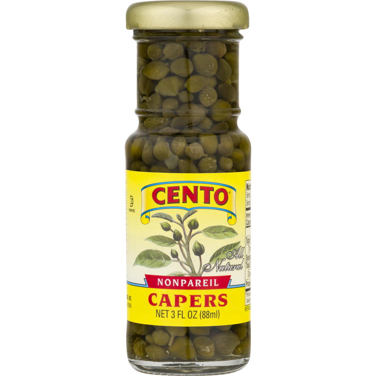 Cento Capers Nonpareil (12x3 OZ)-4
