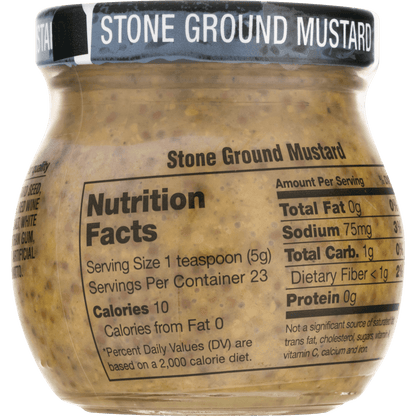 Inglehoffer Stone Ground Mustard (12x4OZ )-5