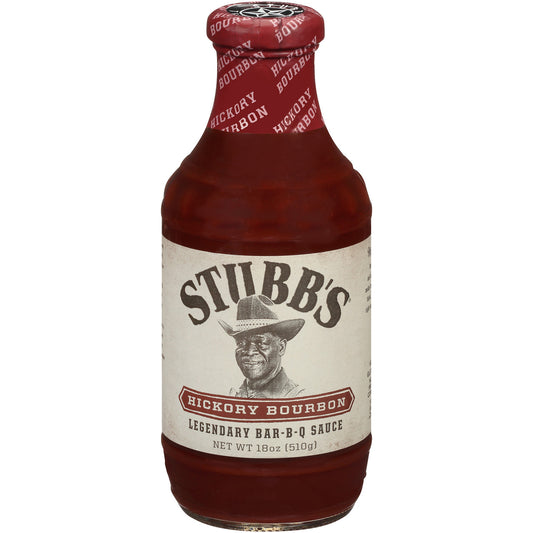 Stubbs BBQ Hickory Brbn Sauce (6x18Oz)-0