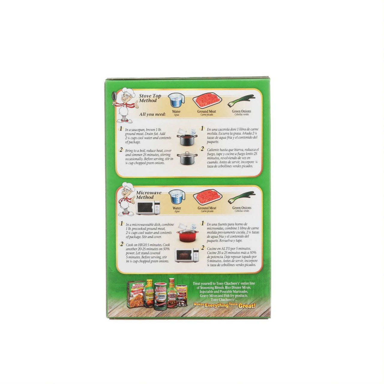 Tony Chachere's Dirty Rice Mix (12x8 Oz)-4