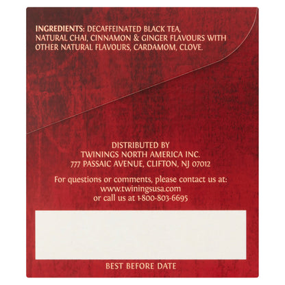 Twinings Chai Decaffeinated (6x20 CT)-3