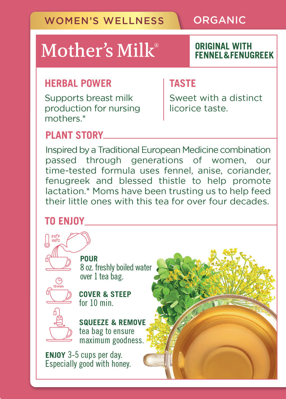 Traditional Medicinals Mother's Milk Herb Tea (6x16 Bag)-1