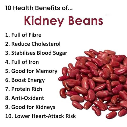 Africa Select Red Kidney Beans 3kg | Premium Quality Beans for Chilli, Stews & Salads | Family Pack