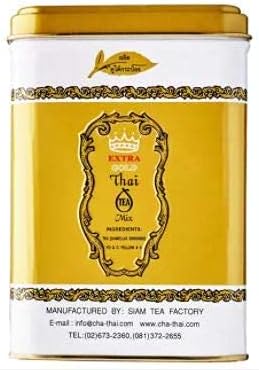 Cha Tra Mue Extra Gold Thai Tea (Tea Bags)(2.5 g x 50 sachets) 125g - With a special process, the blend has undergone to bring out its extra aroma and stronger taste