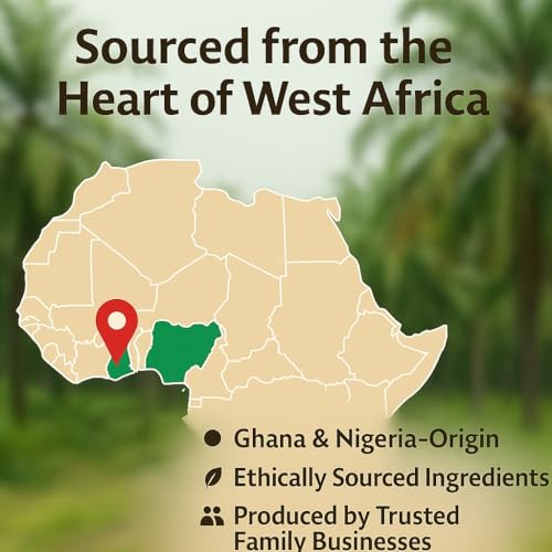 Africa Select Olu Olu Red Palm Oil | 1 Litre | Pure & Natural Palm Oil for Cooking | Authentic West African & Caribbean Cuisine
