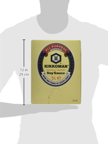 Kikkoman Soy Sauce, 1 Litre, Naturally Brewed