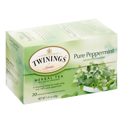 Twinings Pure Peppermint Tea (6x20 Bag)-3