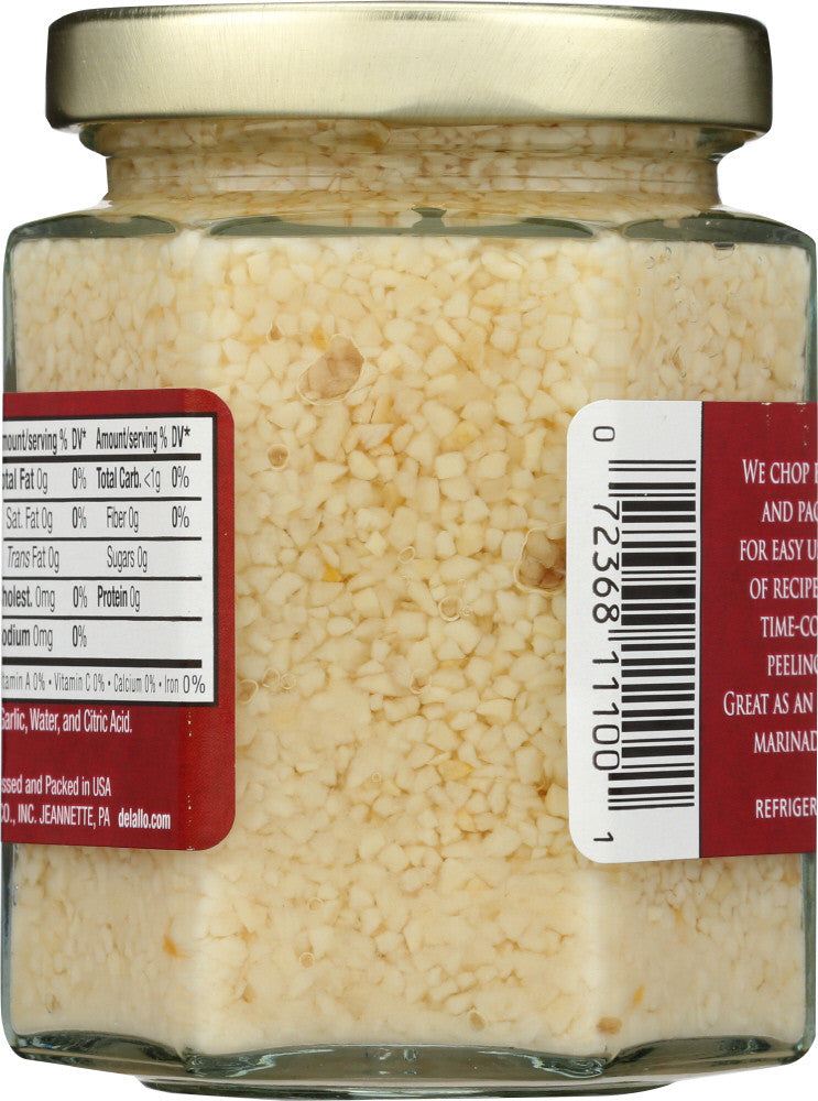 Delallo Garlic Minced In Water (1x6 OZ)-2