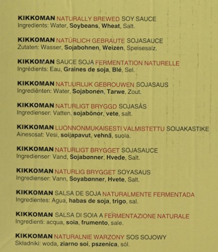 Kikkoman Soy Sauce, 1 Litre, Naturally Brewed