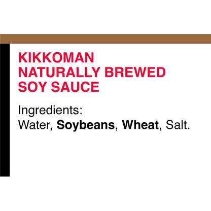 Kikkoman Soy Sauce, 1 Litre, Naturally Brewed