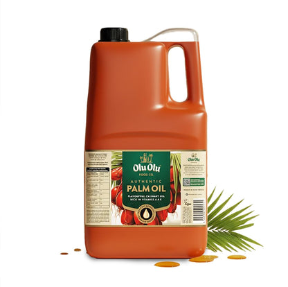 Africa Select Olu Olu Red Palm Oil | 1 Litre | Pure & Natural Palm Oil for Cooking | Authentic West African & Caribbean Cuisine