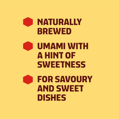 Kikkoman Soy Sauce, 1 Litre, Naturally Brewed