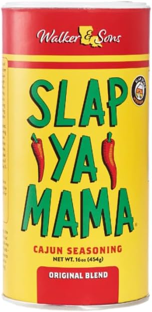 Original Blend Cajun Seasoning, Larger 16oz, Slap Ya Mama