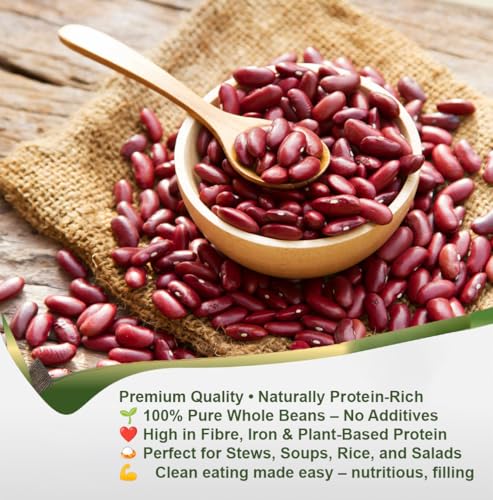 Africa Select Red Kidney Beans 3kg | Premium Quality Beans for Chilli, Stews & Salads | Family Pack
