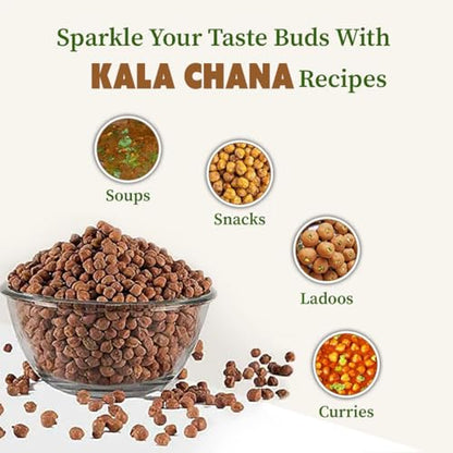 Africa Select Kala Chana 1.5kg Premium Black Chickpeas for Healthy Cooking
