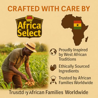 Africa Select Papa's Choice Garlic Paste 1kg | Ready-to-Use Fresh Garlic for Cooking