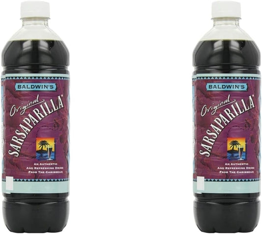 Baldwin's Original Sarsaparilla Caribbean Drink, Pack of 2