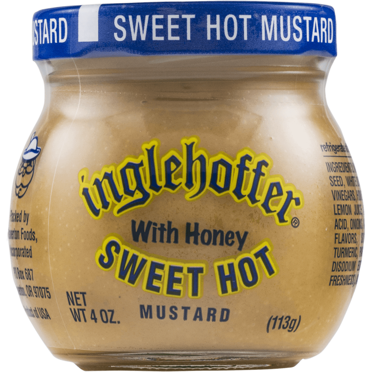Inglehoffer Sweet Hot Mustard (12x4OZ )-3