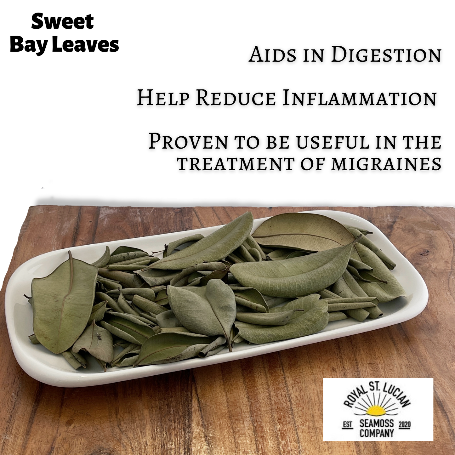 Sweet Bay Leaves | Whole, Aromatic Culinary Leaves-1