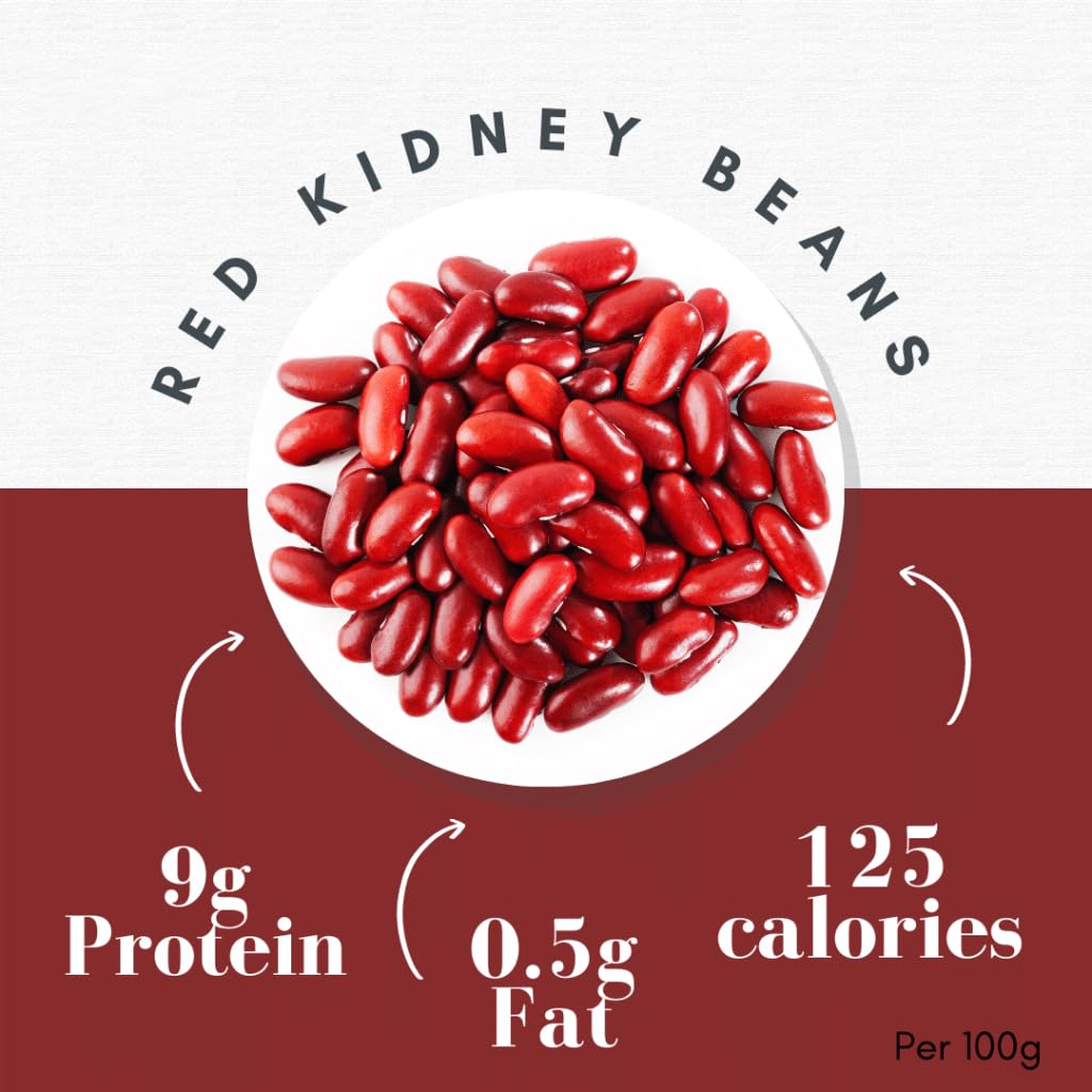 Africa Select Red Kidney Beans 3kg | Premium Quality Beans for Chilli, Stews & Salads | Family Pack